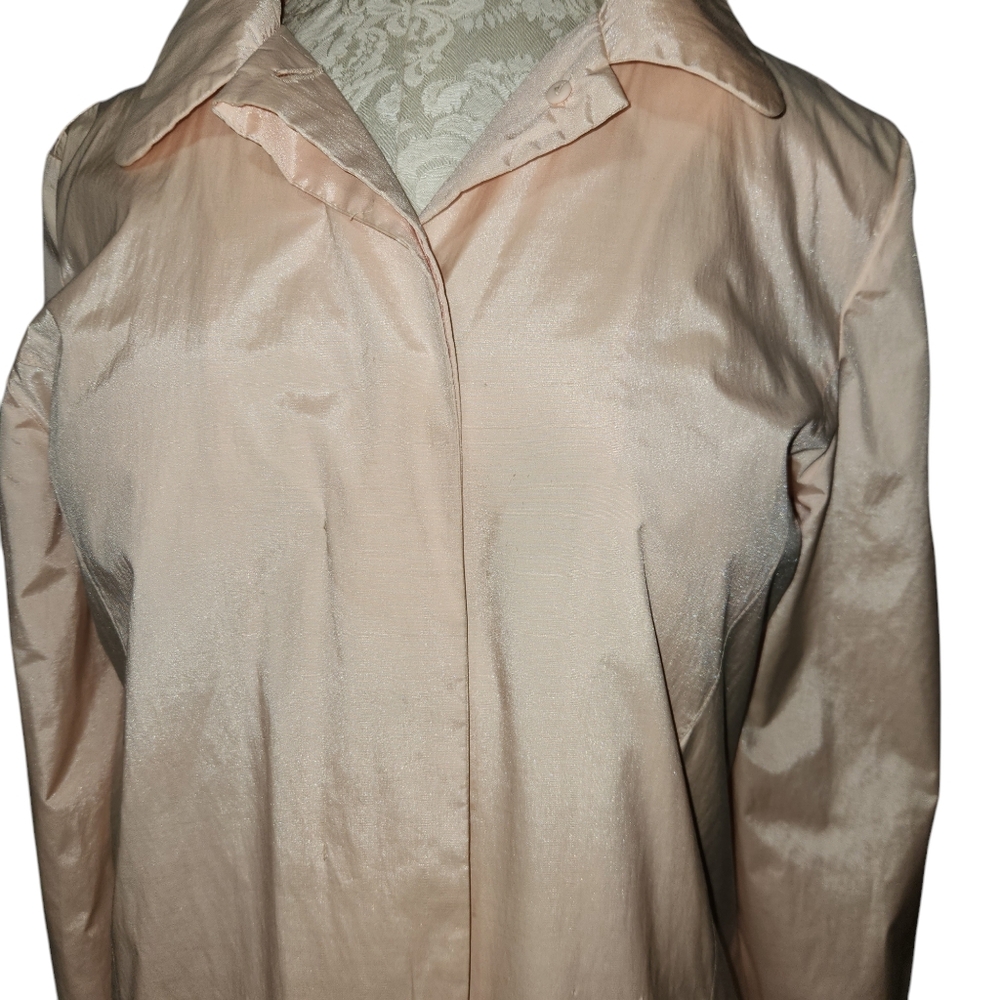 Nine West Rain Jacket with Cynthia Rowley Silk Scarf - Picture 4 of 11